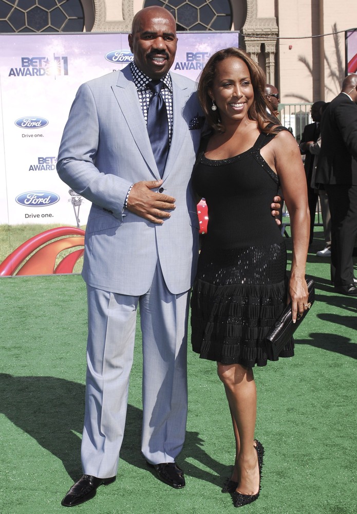 Steve Harvey;Marjorie Bridges;<br>BET Awards 2011